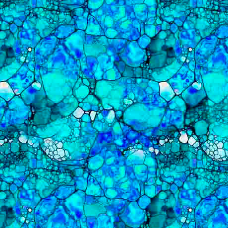 Night Flight - Mosaic - Turquoise