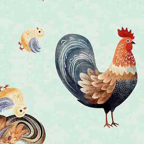 Poultry In Motion - Hens & Chicks - Quilting Treasures