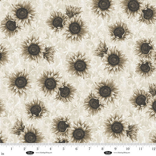 Autumn Vibes - Sunflower Toss - Blank