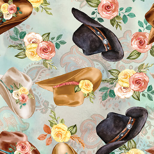 GONE COUNTRY - Floral Hats