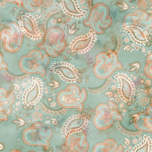 GONE COUNTRY - Paisley - Seafoam