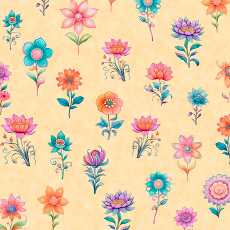 Spring Bling - Peach