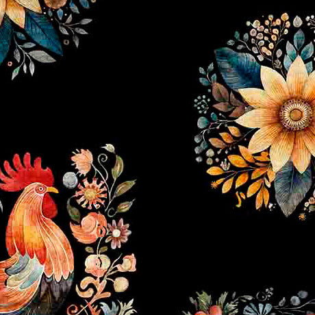 Poultry In Motion - Hens & Chicks - Quilting Treasures