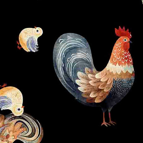 Poultry In Motion - Hens & Chicks - Quilting Treasures