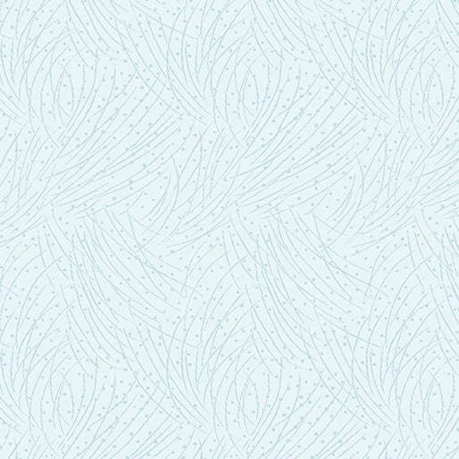 A Winter's Day - Golden Pine - Light Aqua