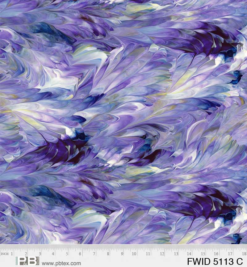 Fluidity 108" - Purple/Blue - P&B