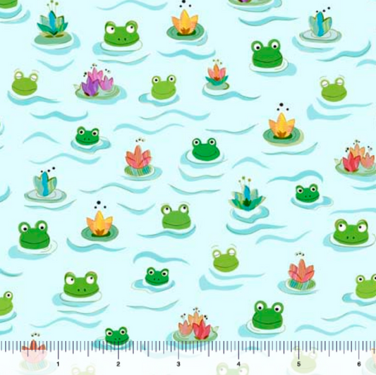 FROGGY POND HEADS BLUE