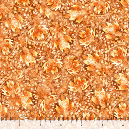 MIDNIGHT BLOOMS ORANGE